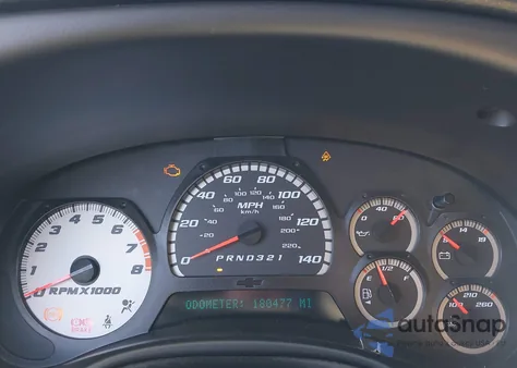 2006 Chevrolet Trailblazer Lt из США, поврежденный, VIN 1GNET13H062237466